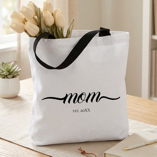 Mama hat Skript benutzerdefiniertes Jahr Mutter ei Tasche