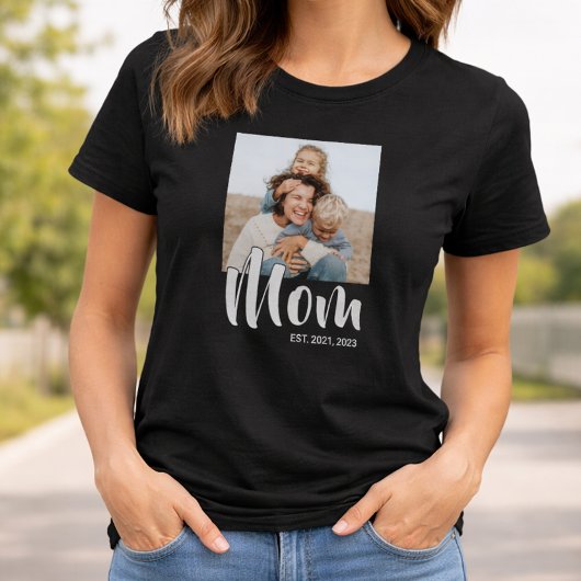 Mama hat Skript Foto eingerichtet T-Shirt