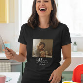 Mama hat Skript Foto erstellt T-Shirt