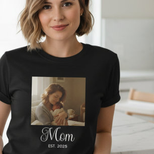 Mama hat Skript Foto erstellt T-Shirt