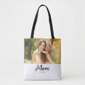 Mama hat Skript Foto erstellt  Tasche (Vorderseite)