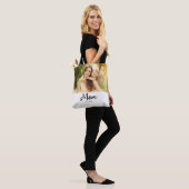 Mama hat Skript Foto erstellt Tasche (Am Model)