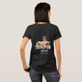 Mama hat Skript Foto T-Shirt (Schwarz voll)