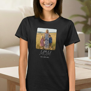 Mama hat Skript Foto T-Shirt