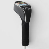 *Mama hat Skript Schwarz 3 Foto-Geschenk Golf Headcover (angewinkelt)