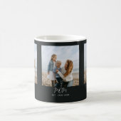 Mama hat Skript Schwarz 3 Foto Kaffee Kaffeetasse (Mittel)