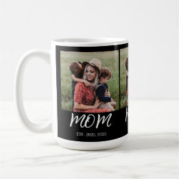 Mama hat Skript Schwarz 3 Foto Kaffeetasse