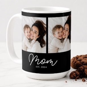 Mama hat Skript Schwarz 3 Foto Kaffeetasse
