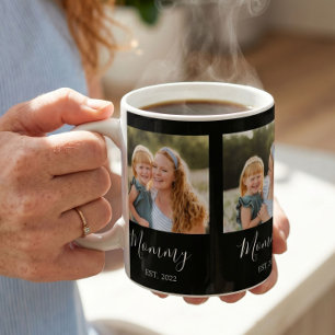 Mama hat Skript Schwarz 3 Foto Kaffeetasse