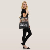 Mama hat Skript Schwarz 3 Foto Tasche (Am Model)