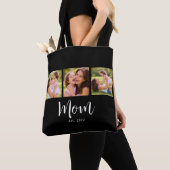 Mama hat Skript Schwarz 3 Foto Tasche (Von Nahem)
