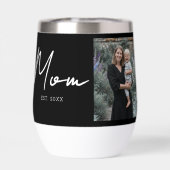 Mama hat Skript Schwarz Foto (Rückseite)