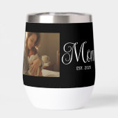 Mama hat Skript Schwarz Foto (Rückseite)