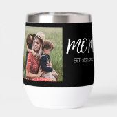 Mama hat Skript Schwarz Foto (Rückseite)