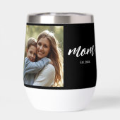 Mama hat Skript Schwarz Foto (Rückseite)
