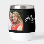 Mama hat Skript Schwarz Foto (Rückseite)