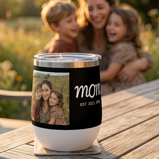 Mama hat Skript Schwarz Foto
