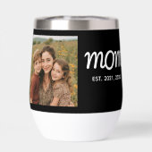 Mama hat Skript Schwarz Foto (Rückseite)