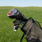 Mama hat Skript Schwarz Foto  Golf Headcover (In SItu)
