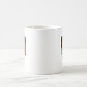 Mama hat Skript Schwarz Foto Kaffeetasse (Mittel)