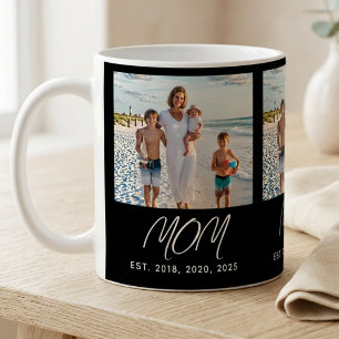 Mama hat Skript Schwarz Foto Kaffeetasse