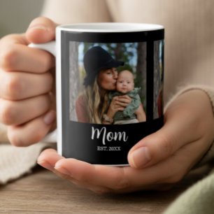 Mama hat Skript Schwarz Foto  Kaffeetasse