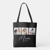 Mama hat Skript Schwarz Foto Tasche (Rückseite)