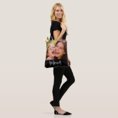 Mama hat Skript Schwarz Foto Tasche (Am Model)