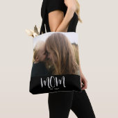 Mama hat Skript Schwarz Foto Tasche (Von Nahem)