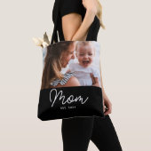 Mama hat Skript Schwarz Foto Tasche (Von Nahem)