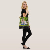 Mama hat Skript Schwarz Foto Tasche (Am Model)