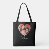 Mama hat Skript Schwarz Foto-Tasche Tasche (Rückseite)