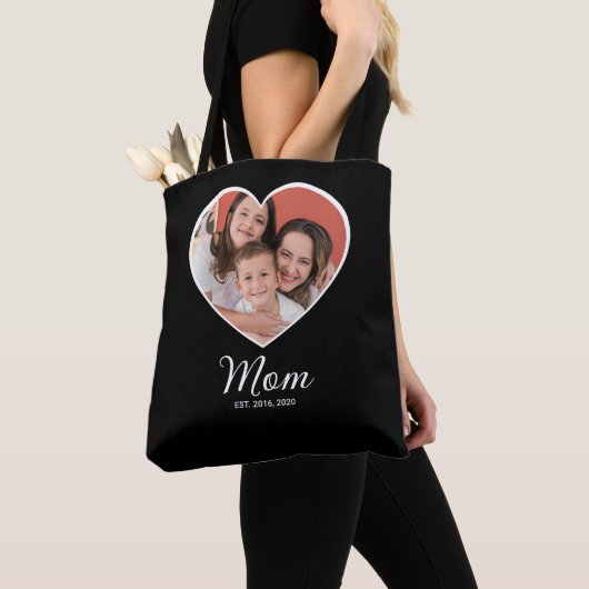 Mama hat Skript Schwarz Foto-Tasche Tasche (Von Nahem)