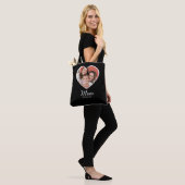 Mama hat Skript Schwarz Foto-Tasche Tasche (Am Model)