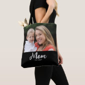Mama hat Skript Schwarz Foto-Tasche Tasche (Von Nahem)