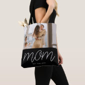Mama hat Skript Schwarze Foto-Tasche Tasche (Von Nahem)