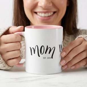 Mama hat stilvollen individuellen Jahrgang gegründ Tasse