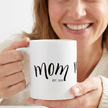 Mama hat stilvolles individuelles Jahr eingerichte