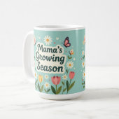 Mama Hauptsaison Mom Leben Kaffeetasse (Vorderseite Links)
