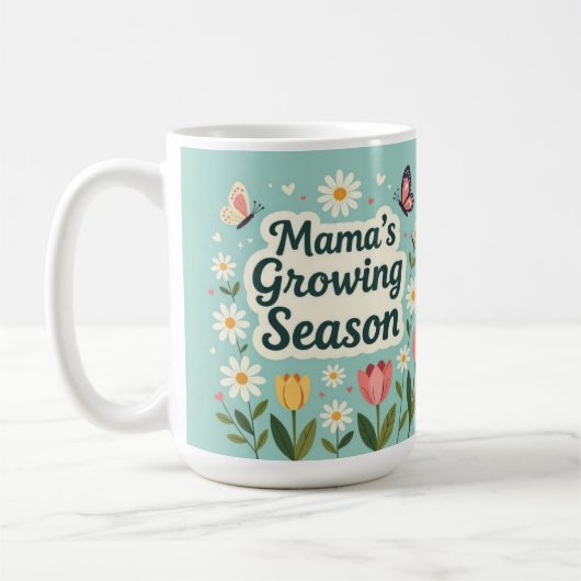 Mama Hauptsaison Mom Leben Kaffeetasse (Links)