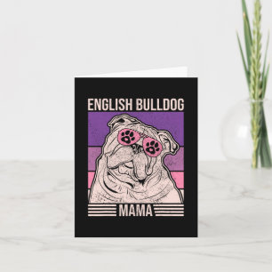 Mama Haustier Besitzer Tierheim Outfit English Bul Karte