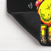 Mama Headband Leopard Softball Ball Mütter Day Mam Mousepad (Ecke)