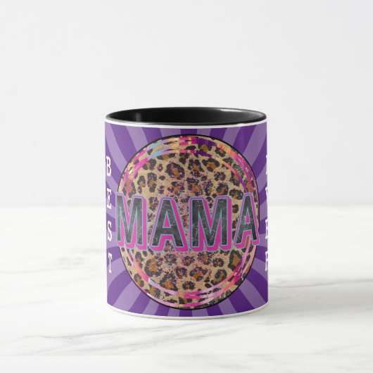Mama Heart Customize Liebe Tasse (Zentrum)