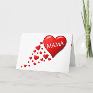 MAMA HEARTS FEIERTAGSKARTE
