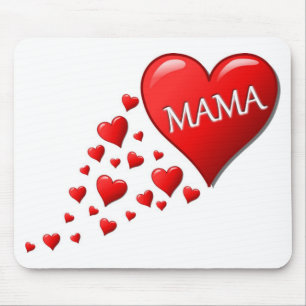 MAMA HEARTS MOUSEPAD