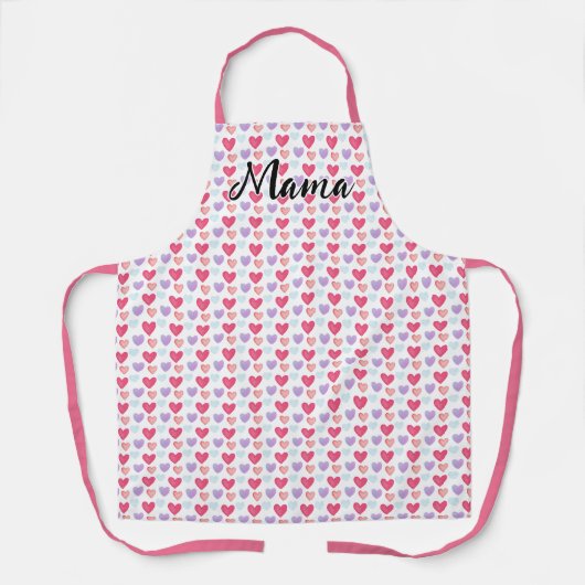Mama Heart's Stil Schürze (Vorderseite)