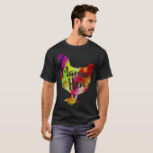 Mama Hen Pet Hühnermütter Bauer farbenfroh T-Shirt (Vorne ganz)