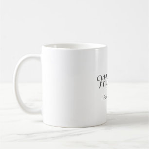 Mama hergestellte Tasse