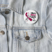 Mama Hero in My Life Head Neck Cancer Button (Beispiel)
