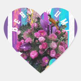 Mama! Herz-Aufkleber